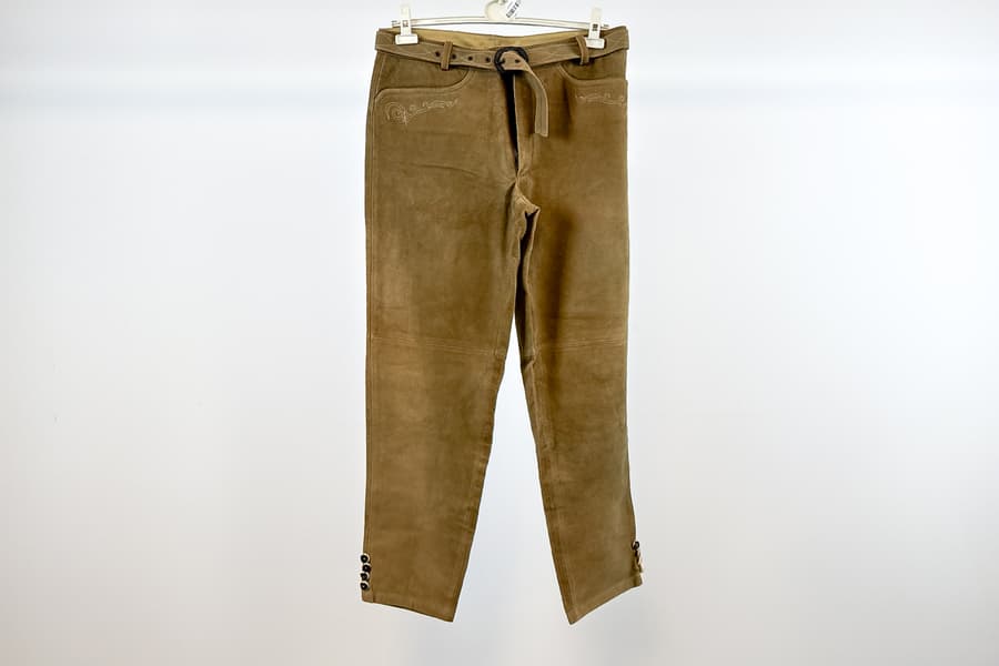 Herren Lederhose, Gr. 52