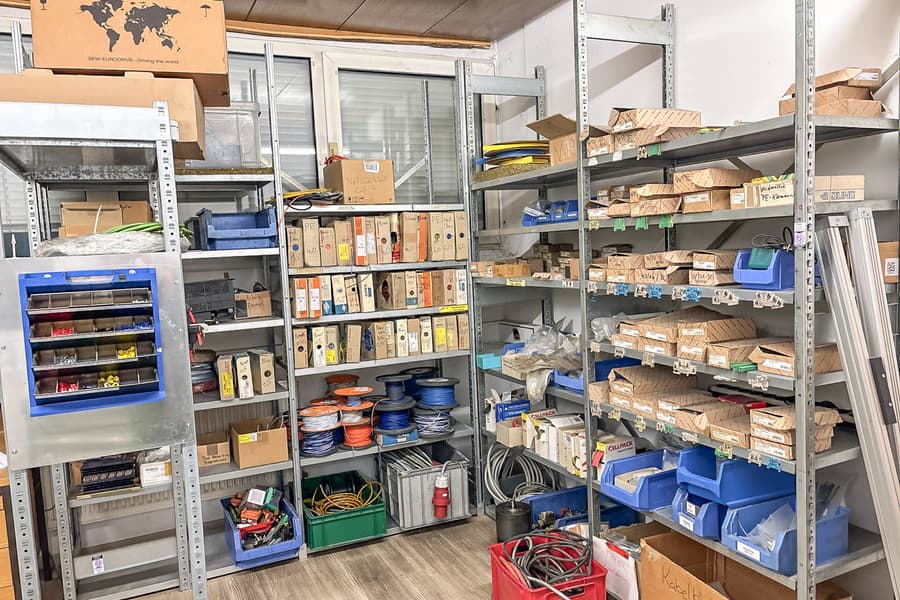 Inhalt Schwerlastregaleinheit: Diverses