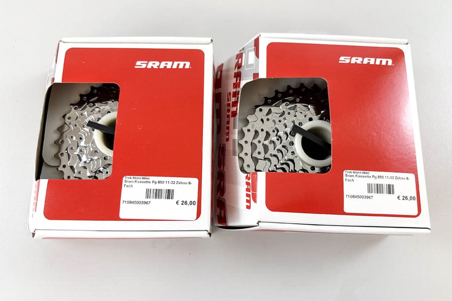 2 Fahrradkassetten Sram