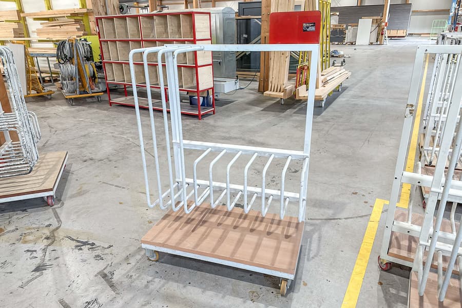 Plattentransportwagen