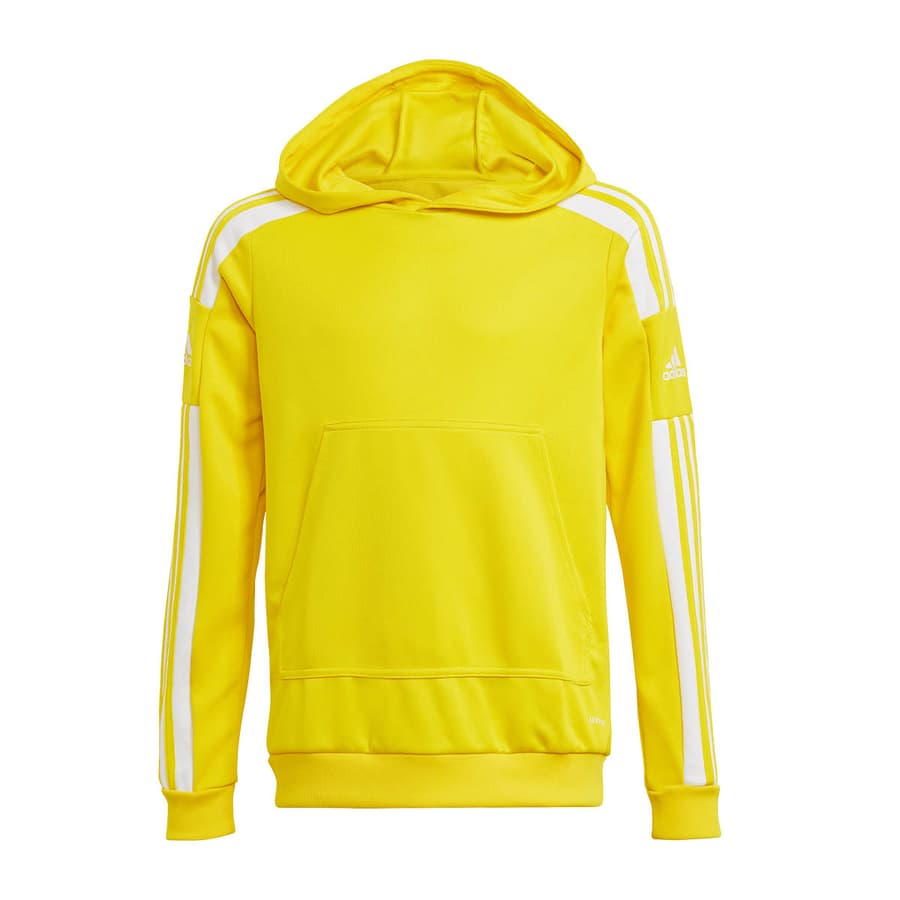 adidas Kinder Hoodie Squadra 21 gelb/weiß, Gr. 128