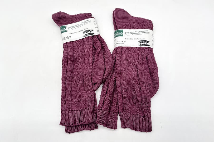 2 Paar Trachtenstutzen Luise Steiner, Gr. 46-47