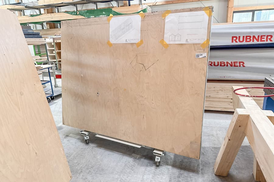 Plattentransportwagen Schmalz, kippbar