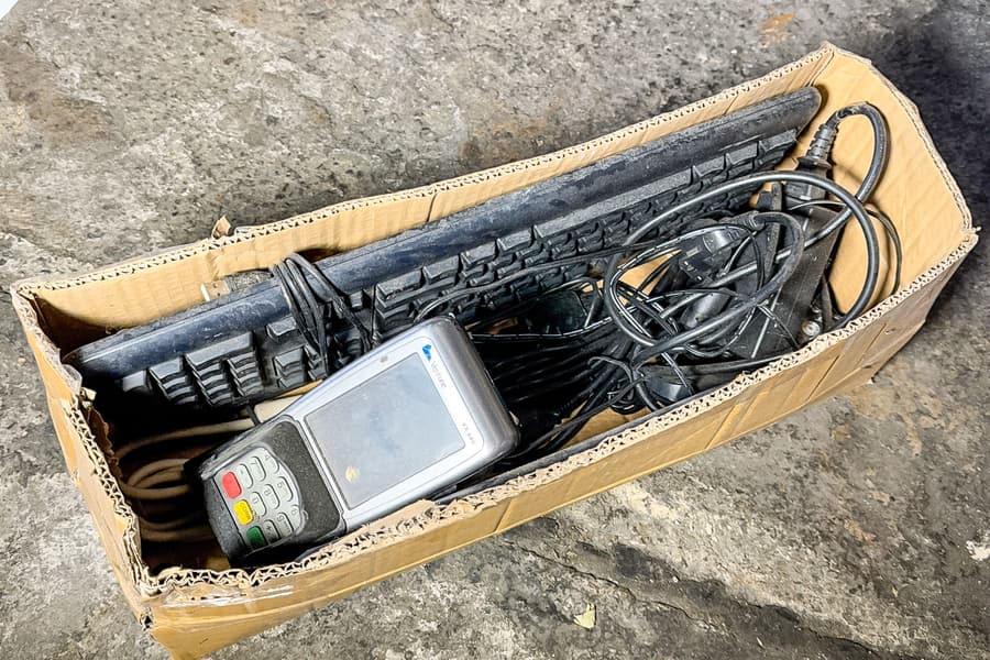 Posten alte Elektronik