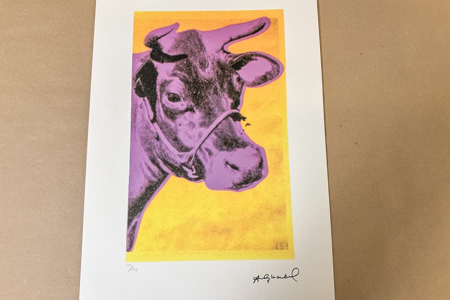 Lithografie nach Andy Warhol, limitiert