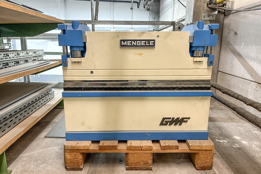 Abkantpressevorrichtung Mengele GWF