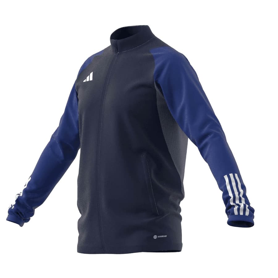 adidas Trainingsjacke Tiro 23 Competition dunkelblau/weiß, Gr. 2XL