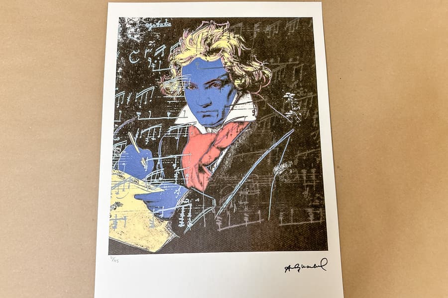 Lithografie nach Andy Warhol, limitiert