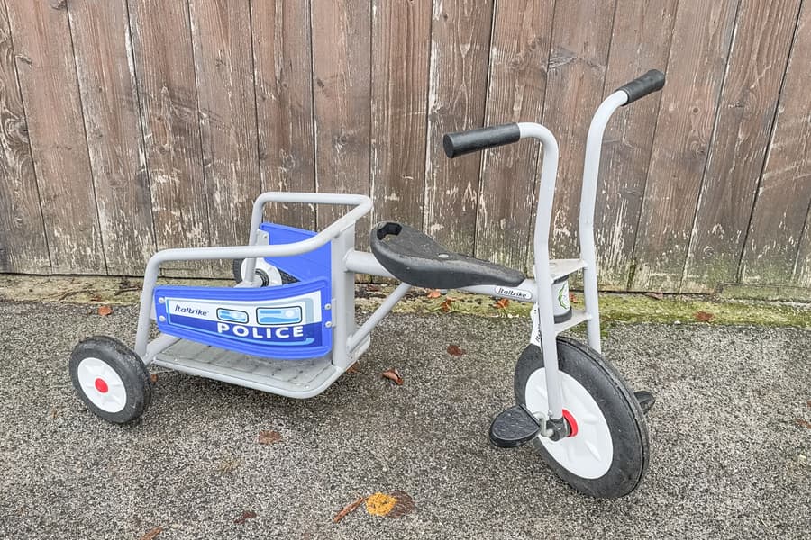 Kinder Dreirad Italtrike Police