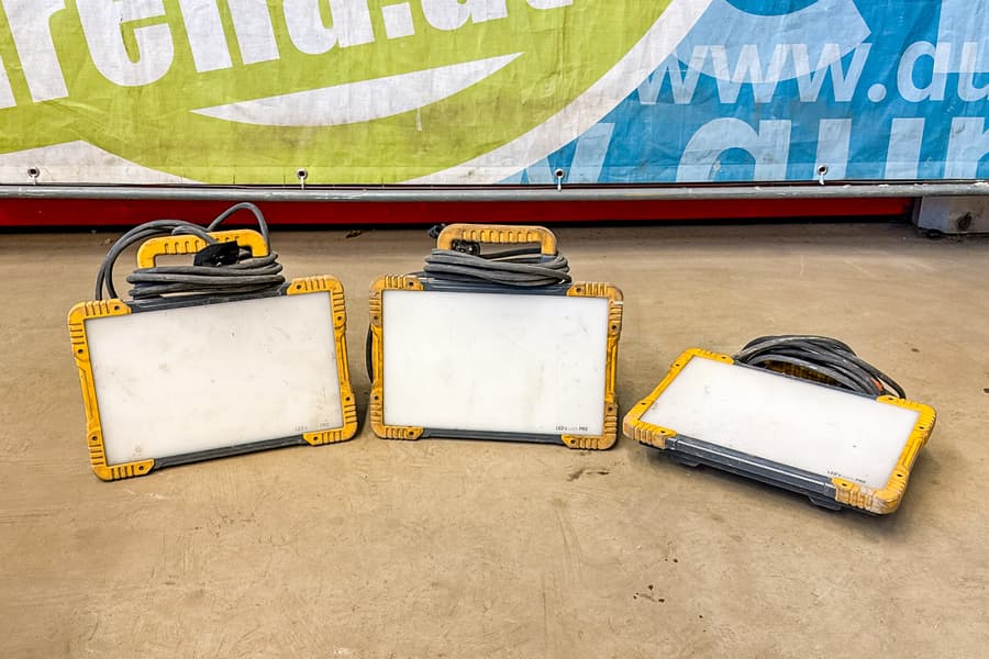 3 LED Baustrahler LED's Work Pro