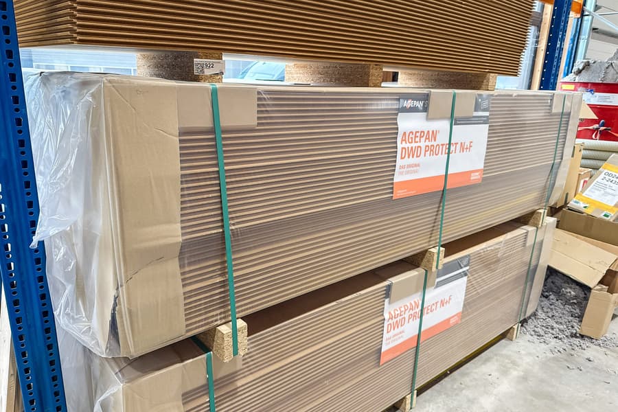 40 Pressspanplatten Agepan DWD Protect N+F