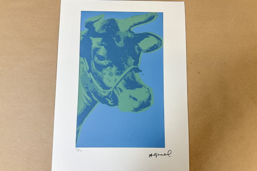 Lithografie nach Andy Warhol, limitiert
