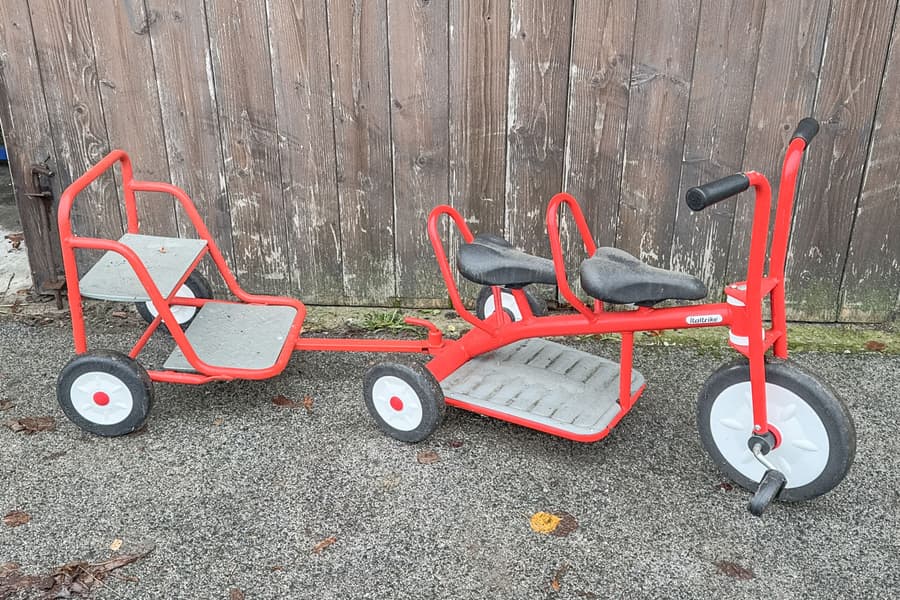 Kinder Dreirad mit Anhänger Italtrike