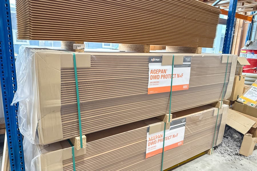 40 Pressspanplatten Agepan DWD Protect N+F