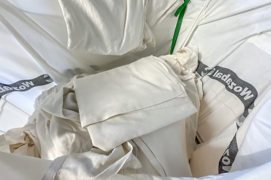 Inhalt Transportwagen: Tischdecken