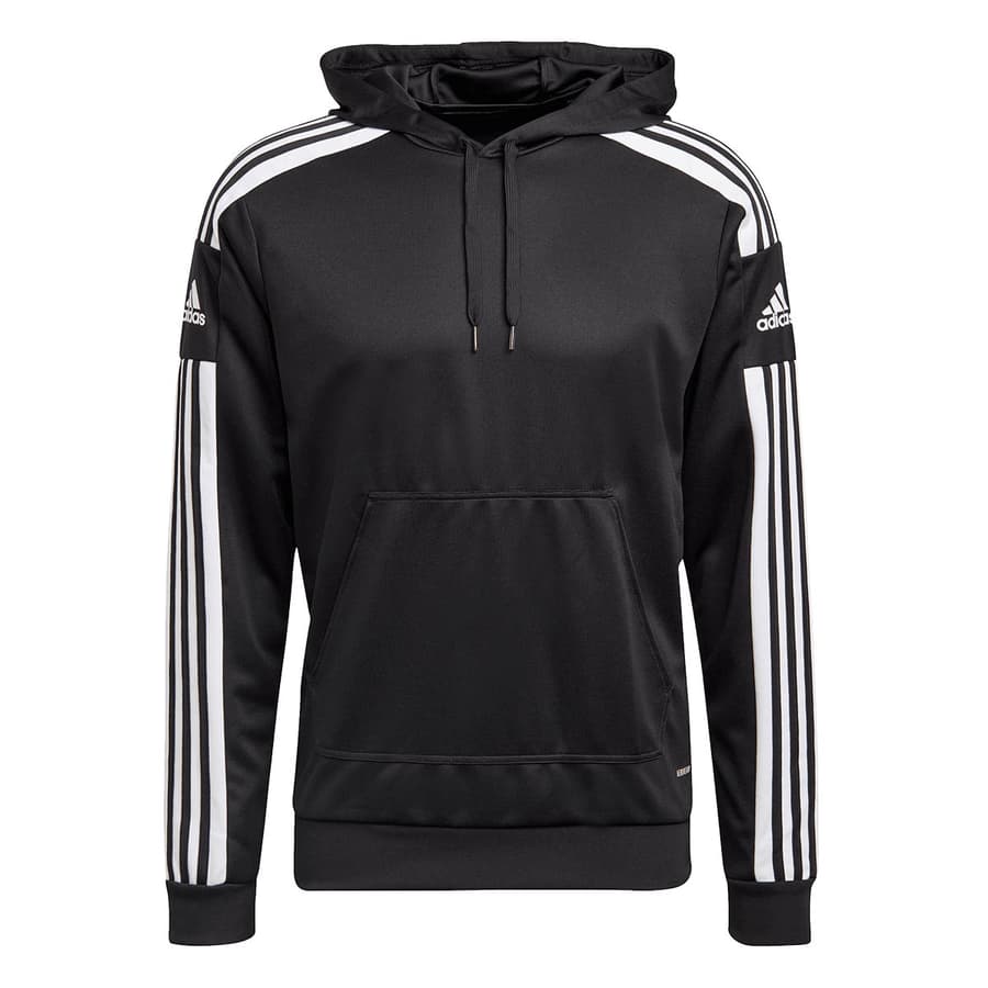 adidas Kapuzenpullover Squadra 21 schwarz/weiß, Gr. L