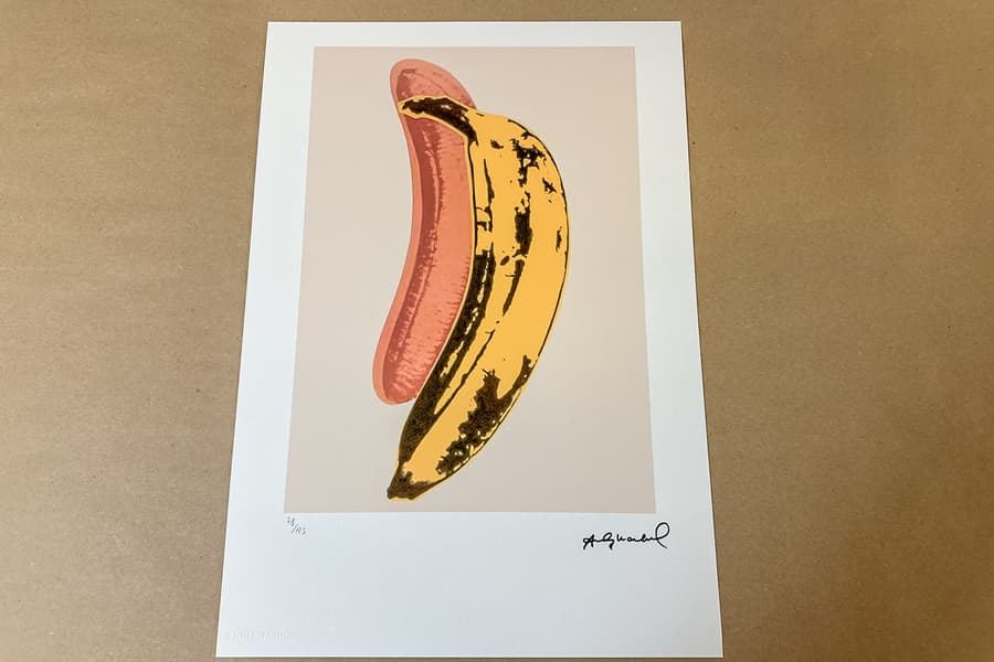 Lithografie nach Andy Warhol, limitiert