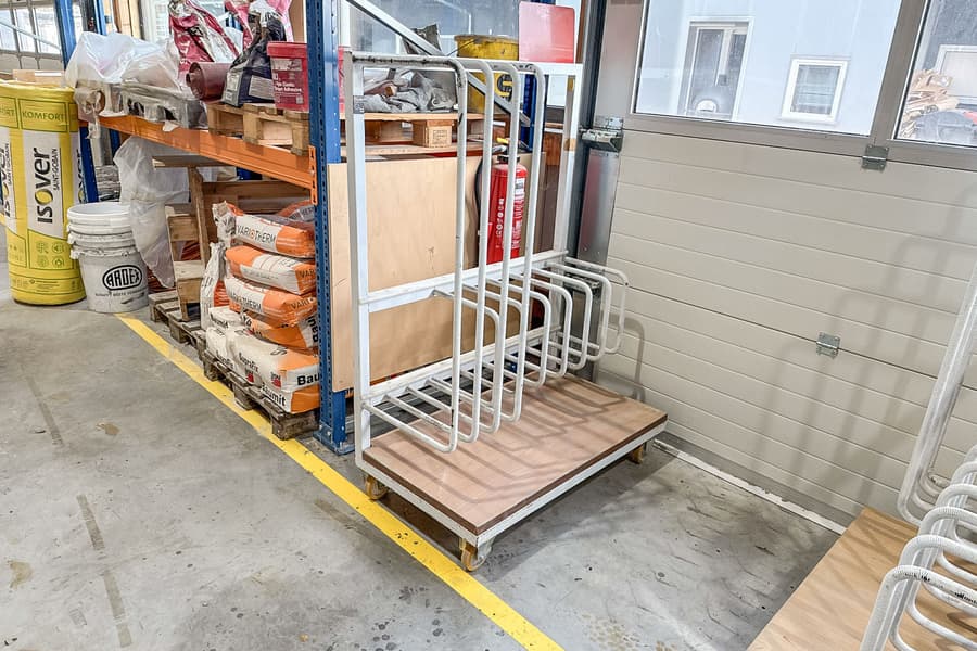 Plattentransportwagen