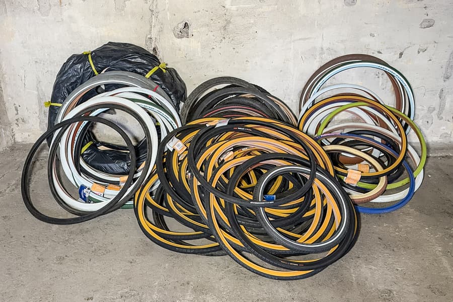 Posten Fahrradreifen