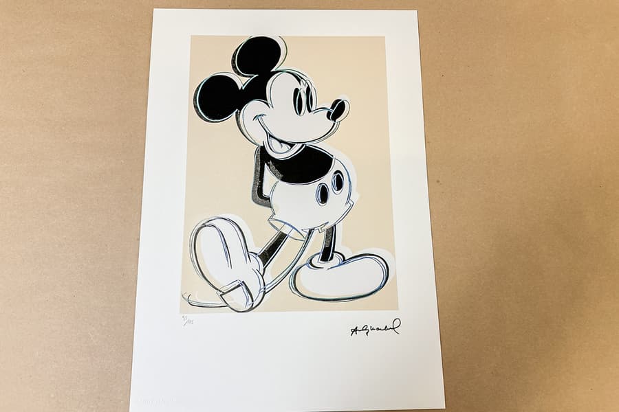 Lithografie nach Andy Warhol, limitiert