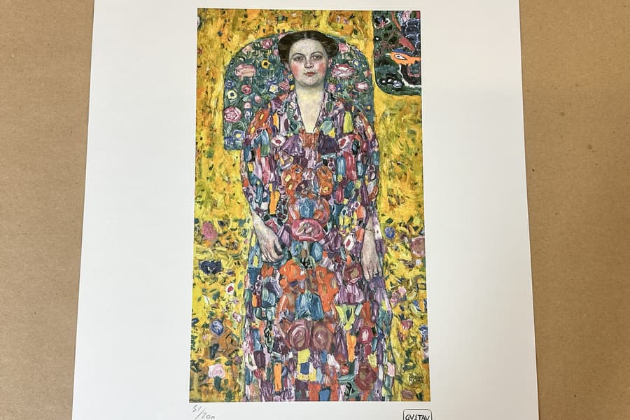 Lithografie nach Gustav Klimt, limitiert