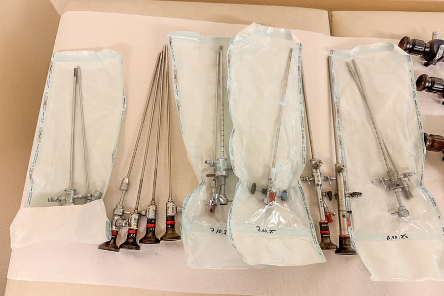 10 starre Zystoskope