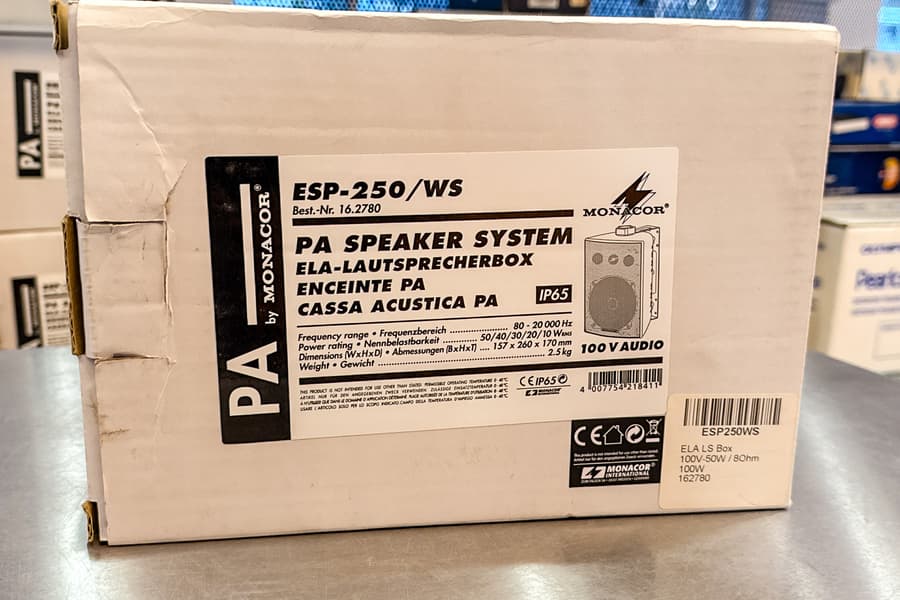 Lautsprecher Monacor ESP-250/WS