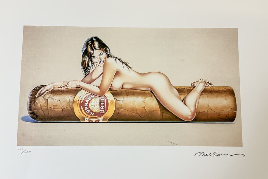Lithografie nach Mel Ramos