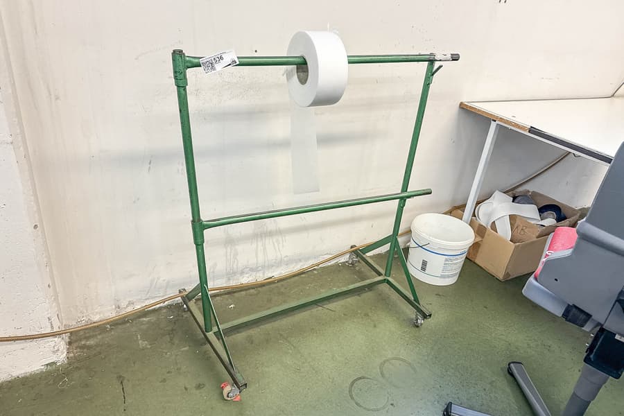 Abrollvorrichtung, fahrbar