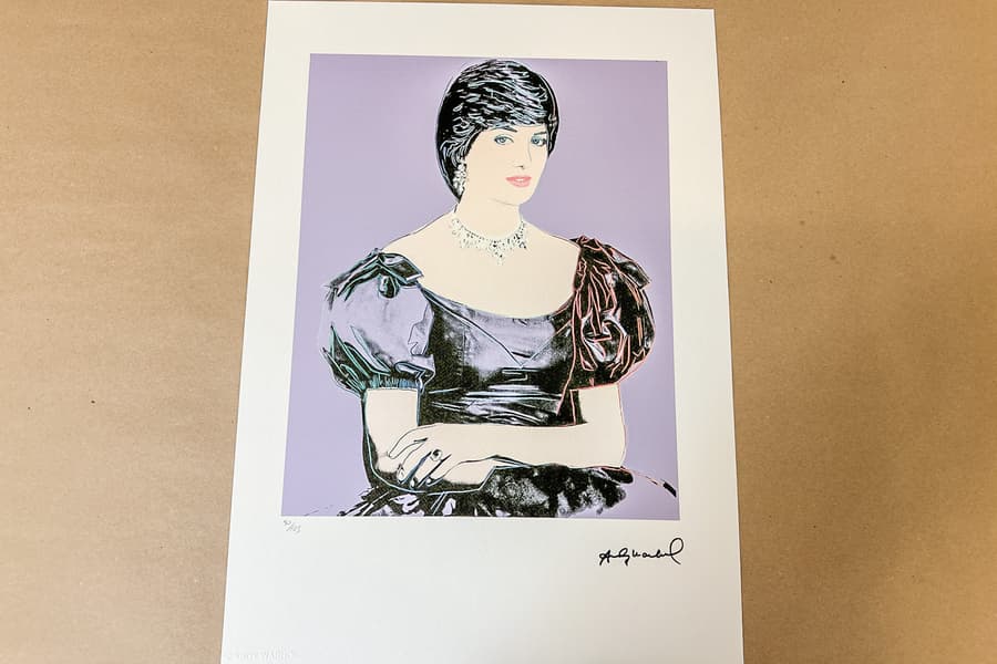 Lithografie nach Andy Warhol, limitiert