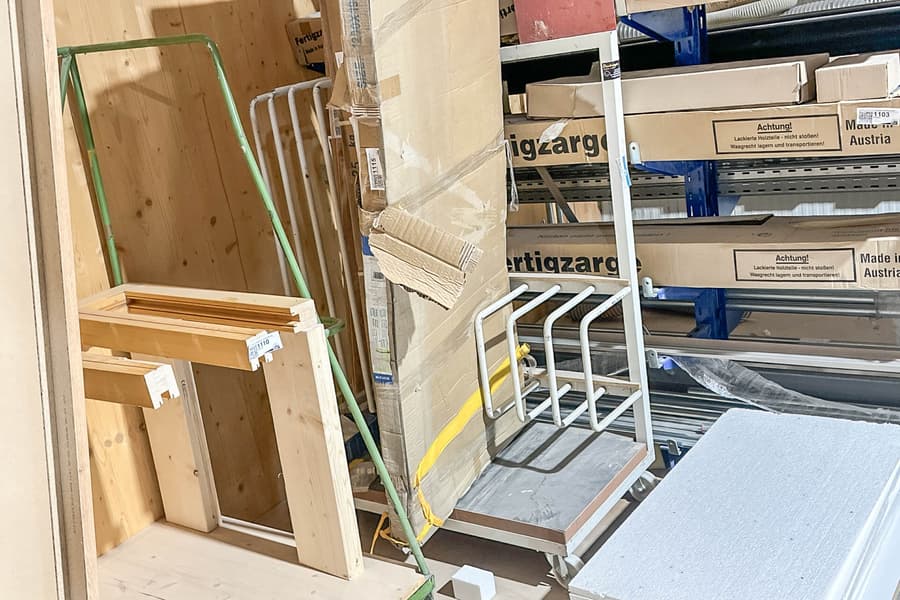 Plattentransportwagen