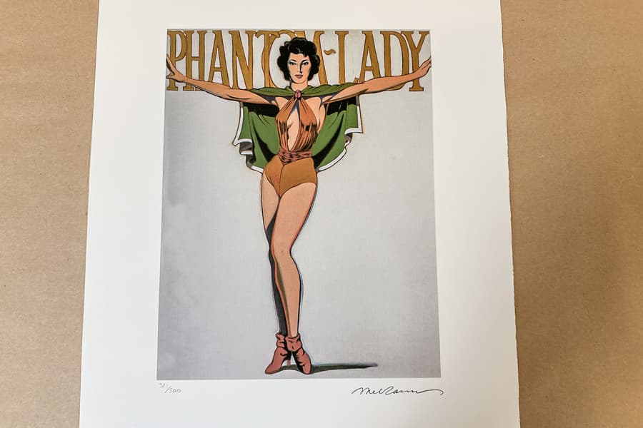 Lithografie nach Mel Ramos