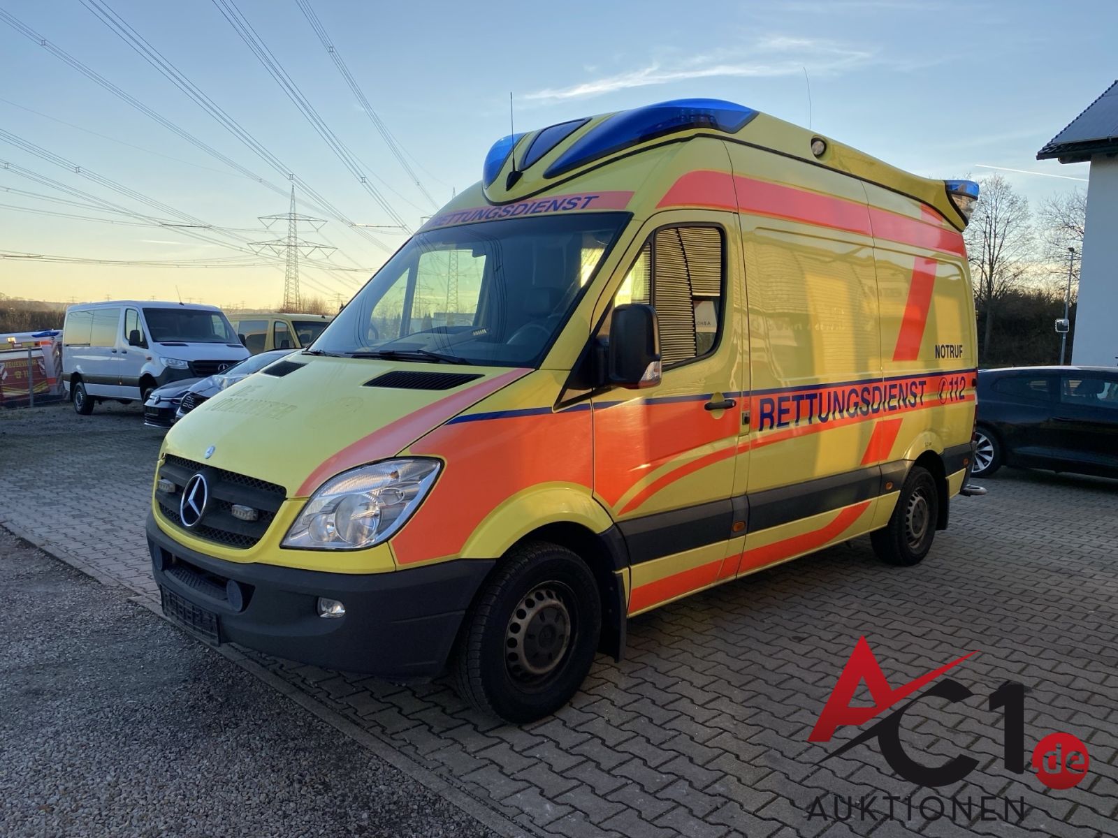 MB Sprinter 316 CDI So.KFZ Rettungswagen Delfis
