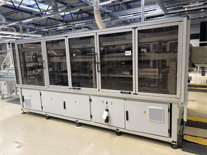 Station Cell-Interconnect / Induktionsschweißen Mondragon Assembly MY-856