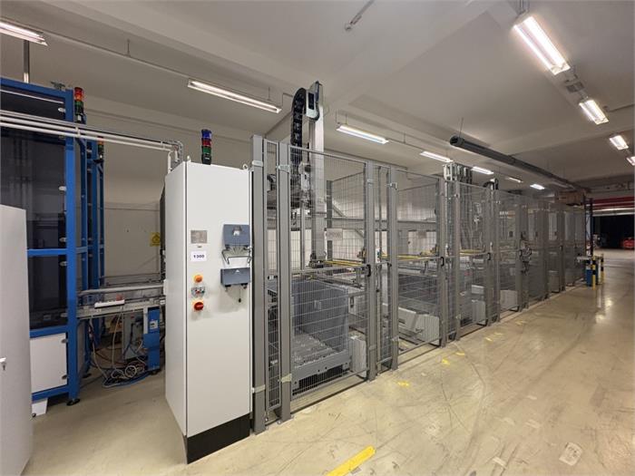 Silizium-Zellen-Aufgabestation Mieroch & Hofmann Zellfzuführung