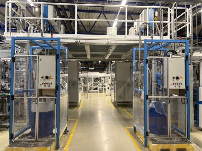 6-teilige Silikon-Dosieranlage