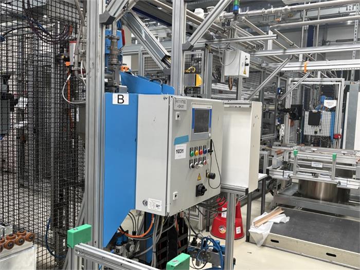 2 Silikon-Aufgabestationen Viscotec Materialaufbereitung Visco Treat-I 25L