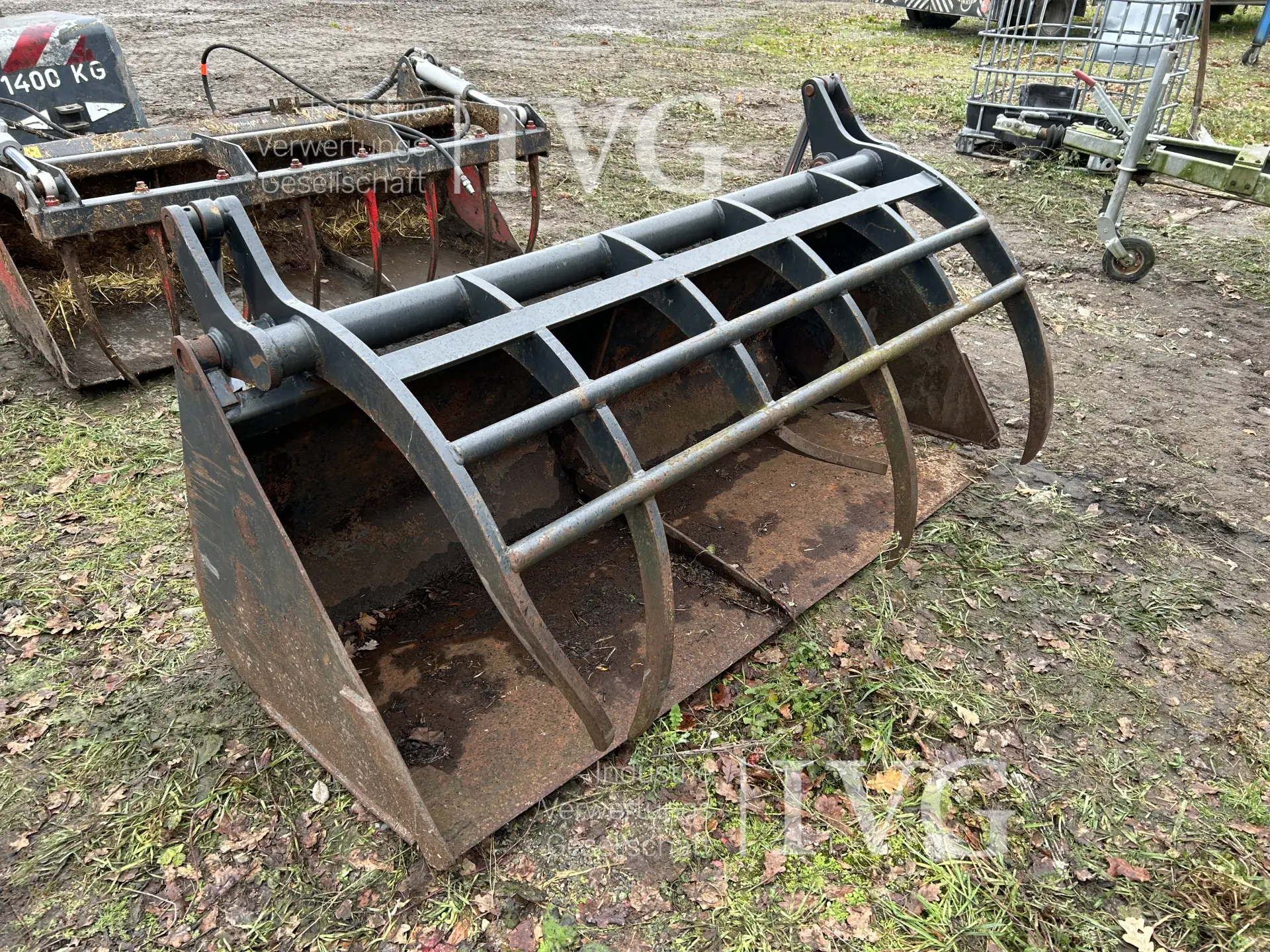 hydraulische Greifschaufel (schwarz)