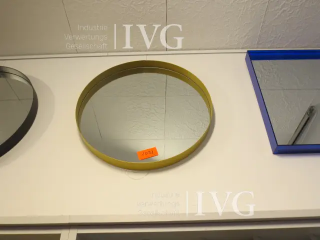 Spiegel rund mit Rahmen