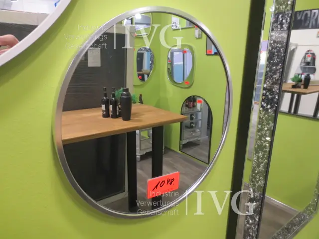 Spiegel rund mit Rahmen