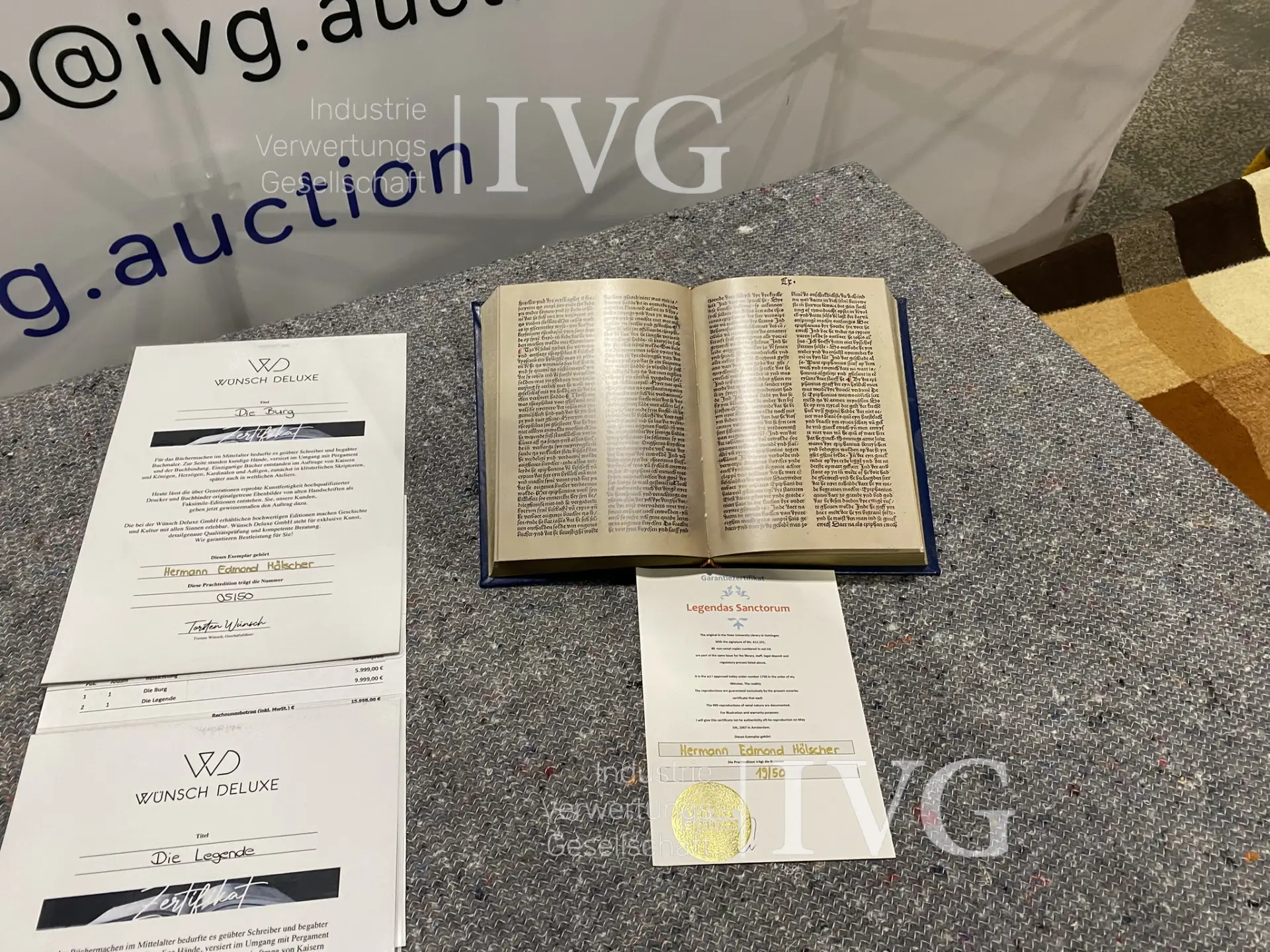 Faksimile Die Legende