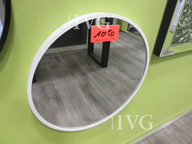 Spiegel rund mit Rahmen