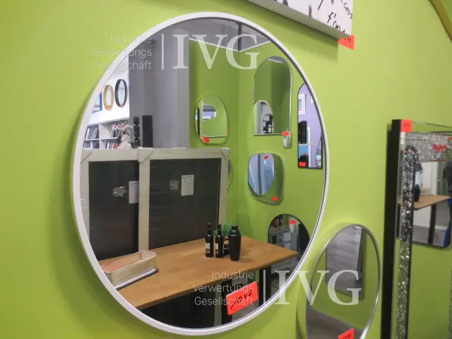 Spiegel rund mit Rahmen