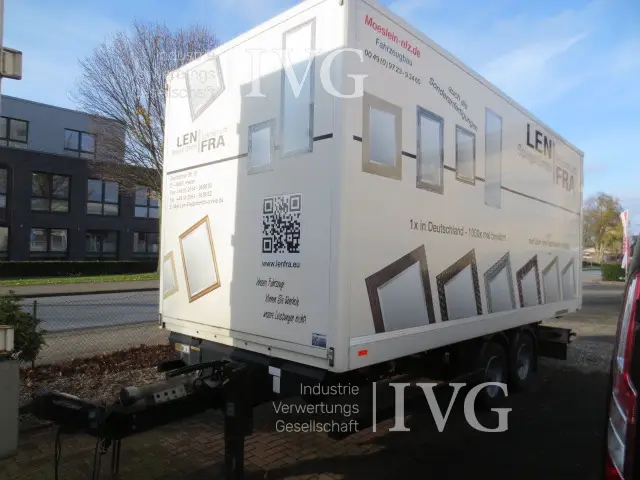 Lkw-Tandemanhänger MÖSLEIN SDAH geschl. Kasten