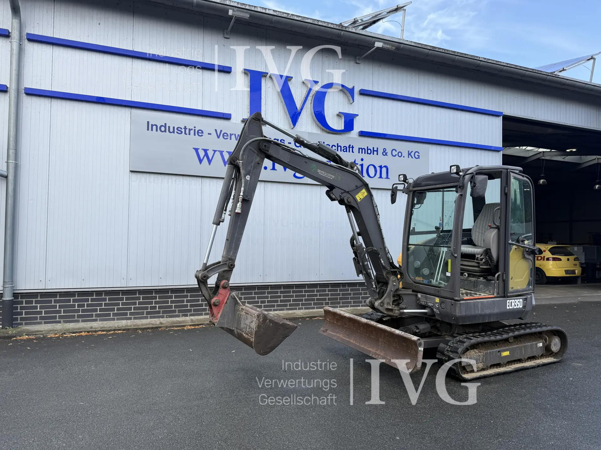 Bagger VOLVO ECR35D Excavator