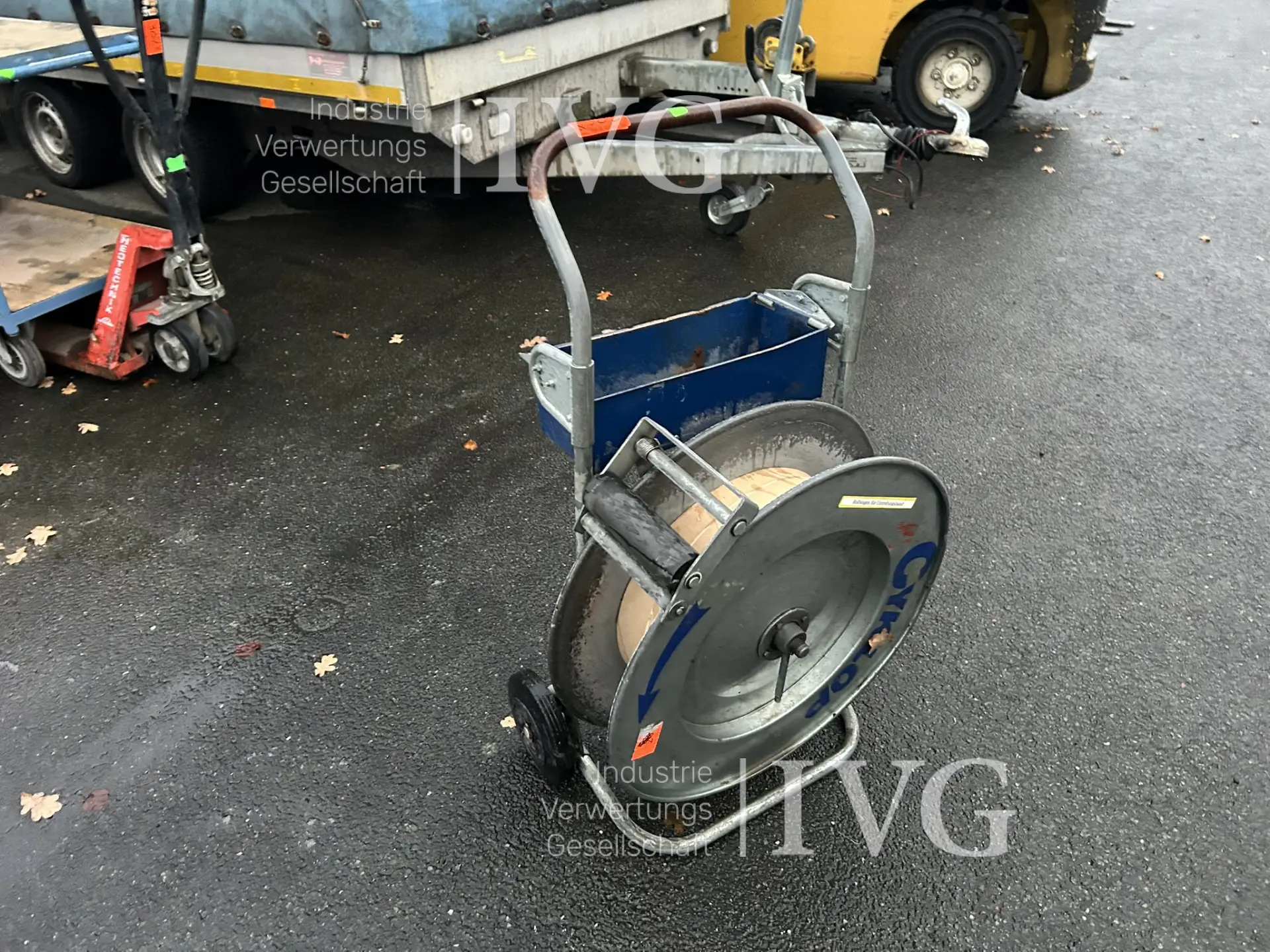 Kunststoffumreifungswagen