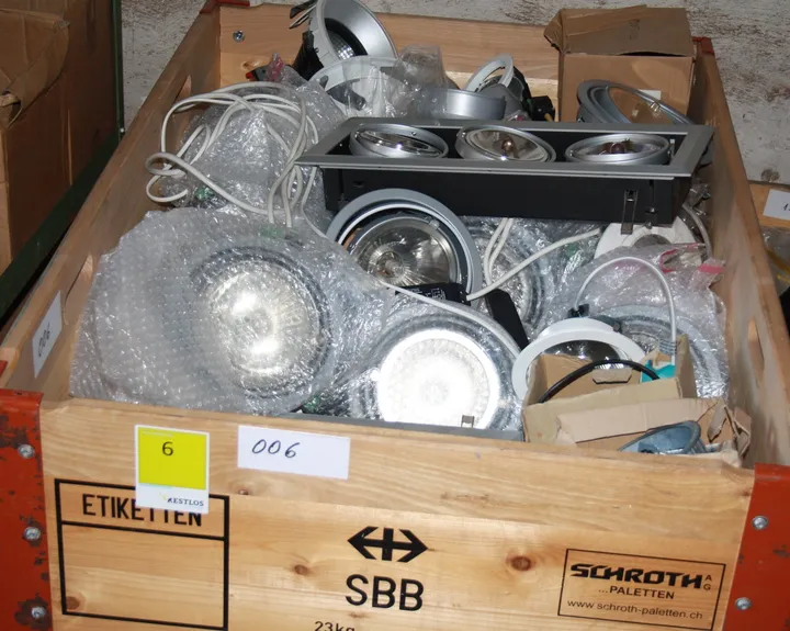 Einbaustrahler aus Veranstalterequipment