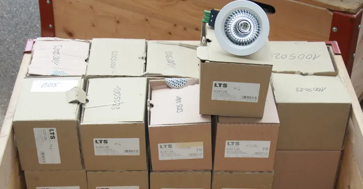 Einbaustrahler aus Veranstalterequipment