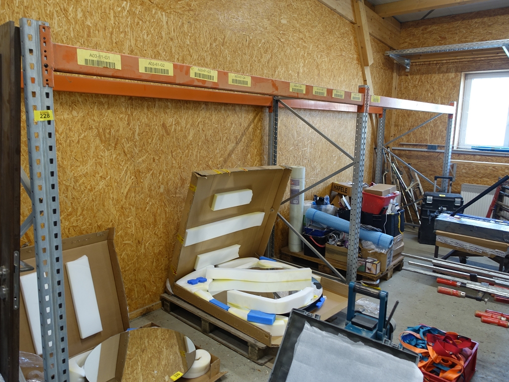 Schwerlastregal, ohne Inhalt