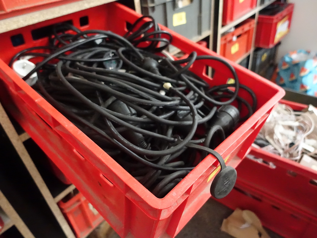 Verlängerungskabel als Gesamtposten